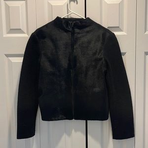 Paola Pecora wool and fur jacket